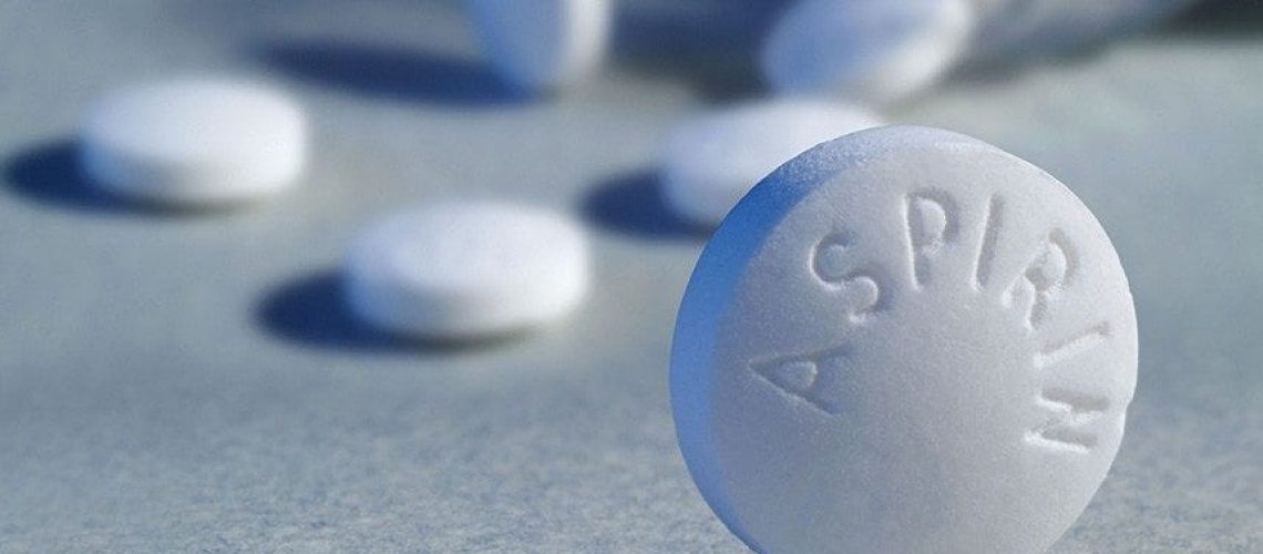 In individuals without cardiovascular disease, the use of aspirin was associated with a lower risk of cardiovascular events and an increased risk of major bleeding.